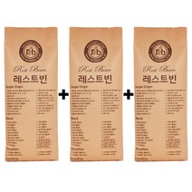 레스트빈 헤이즐넛 향커피 1kgx3, 더치분쇄, 1kg, 3개