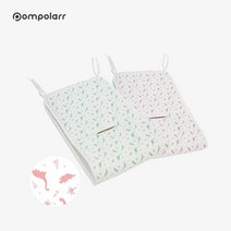 폼포라 웨건 공용 다이노 3D 에어매쉬 양면 쿨시트 그린, 단일옵션