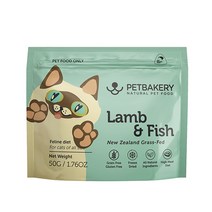 펫베이커리 고양이 동결건조사료 양고기생선 50g
