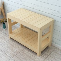 2자 3자 원목 어항 축양장 수조 선반 어항받침대 수족관 다이 어항다이 홈, 90 x 60 x 70 로그