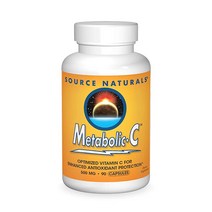 Source Naturals Metabolic C 500mg 비타민 캡슐, 90 Capsules