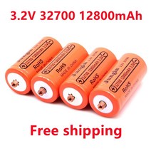 인산철 배터리 100 32700 12800mah 3.2v lifepo4 충전식 전문 철, 8개
