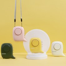 usb미니선풍기 목에거는 무엽 미니 핸드타입테이블 편리한 충전 휴대용 식휴대용 타입학생 가능 ., T16-발송순풍흑녹색라이트내재