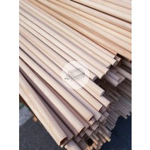 우드창고 레드오크 목봉 50파이x3000mm 북미산 프리미엄 목봉 원주목 나무봉환봉 옷걸이봉 홈데코