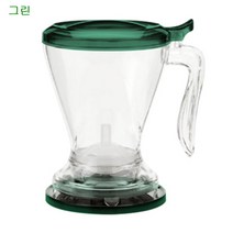 [정품] 에빠니 티포트 스마트여과기, 그린, 480ml