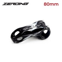 카본 스템 ZEROING-자전거 고스트 Mtb 자전거 핸들 바 31.8*80/90/100mm 로드 산악 초경량 CNC frequ 20 XC AM DH, [04] Black Gray 80mm