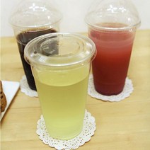 자체브랜드 아이스컵 일회용 페트 투명컵 92파이-50개 -9온스, 1, 50개