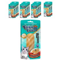 토로토로 고양이 간식 30g, 12개, 그릴드치킨 콜라겐
