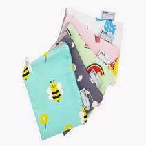 마스크 보관 키퍼 가방 지퍼백 홀더 케이스 구입 분실 휴대용 오염방지 여분 보관법 파우치, 캔디공룡