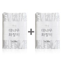 사월의숲 먼지안나는 뱀부화장지 두루마리 휴지 3겹 30롤 2팩