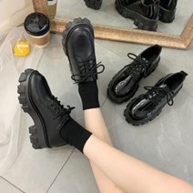 도매신 키높이로퍼 여성로퍼 로퍼 에나멜로퍼 옥스퍼드화 통굽 마틴 웰트화