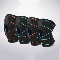 모칸도 알로키즈 무릎보호대(7908)좌 우겸용 2개 기타 보호대, 블루