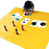 짱짱 사각 촉감 오감 놀이매트 (테두리 없음), 노랑+연두