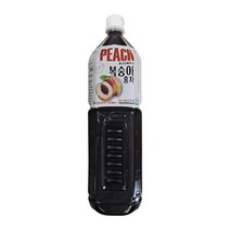 유나인 복숭아 아이스티 1.5L 복숭아분말 가루 에이드 음료 X 1