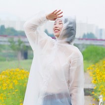 남녀공용 EVA 고급 비옷 우비 장마 캠핑 여행 등산용 우의 스포츠 응원 레인코트 콘서트