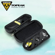 토픽 케이지팩 자전거 공구통 세트 툴 캡슐 휴대용, 블랙/옐로우, 1개