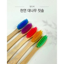 [일도씨]천연 대나무 칫솔 친환경 미세모 밤부칫솔 제로웨이스트