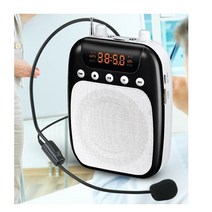 사운드 (블랙) 앰프 마이크 유선 스피커 30W 스테레오 음향기기 가이드 음향장비 휴대용