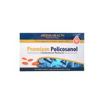 [아로하헬스] 고단위 폴리코사놀 60정, 1개