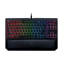 레이저 게이밍 키보드 블랙위도우 TE 크로마 v2 텐키리스 기계식, Yellow Switches - Linear Sil, Keyboard, Yellow Switches - Linear Sil