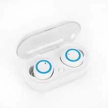 B16 무선 블루투스 50 이어폰 Tws2 인이어 미니 헤드셋야외 스포츠 방수 이어 버드, 04 White and blue