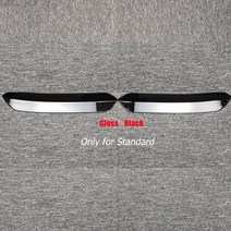 에어로파츠/에어댐 Oettinger Roof Spoiler Extentions 플랩 리어 윙 피트 VW 골프 VII MK7 75 R GTI GTD RLINE EGOLF 글로스 블랙, Only for Standard