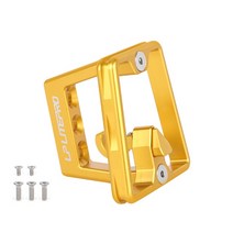 미니벨로 Litepro-Brompton 자전거용 CNC 알루미늄 합금 접이식 프론트 백 캐리어 블록 스백 바스켓 73g, 03 A gold