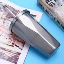 스텐 각인 빨대 아이스 콜드컵 텀블러 470ml RD-10035, 핑크