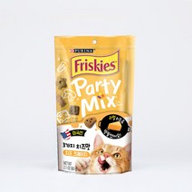 퓨리나 프리스키 파티믹스 치즈크레이지 60g 5팩(리뉴얼 미국산) 스낵, 5개