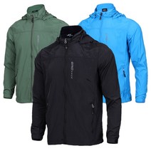 늑대와여우 남성 봄 여름 생활방수 무지 아웃도어 등산복 작업복상의 빅사이즈바람막이 바람막이 자켓 점퍼