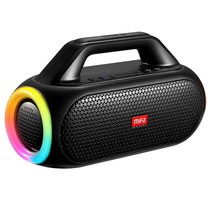 mifa wildbox 블루투스 스피커 60w 블루투스 5.3 무선 스피커 Bassup 기술로 시끄러운 ipx7 방수 캠핑 스피커, 없음