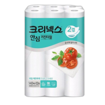 유한킴벌리 크리넥스 안심 클래식 키친타올 140매 12롤 11203638