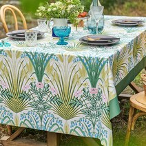 명품 식탁보 테이블보 윔지 Nabis ZBHRSJ, 140 * 200cm / 식탁 / 4-6 명, Huajian 밀밭 구유 (대형)