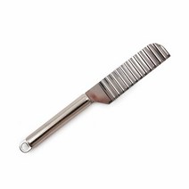 hir 420 스텐 다용도무늬칼 240mm 스텐묵칼 물결무늬칼 묵칼 물결무늬칼 모양내기칼 감자칼 요리용품, 스텐레스 스틸
