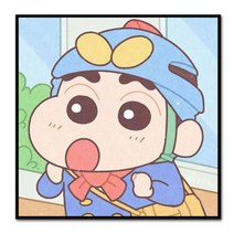 집콕 필수템 쉬운 DIY 크레용 신짱 짱구 유화 그리기 세트 23종 색칠 그림 집순이 취미 아이템, 30x30cm, 18
