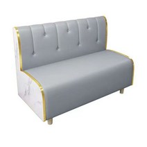 업소용 음식점 디자인의자 등받이 소파 붙박이의자, 진밤 1.2m