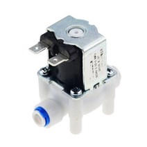 솔레이노이드 밸브 솔밸브 정상 폐쇄 전기 솔레노이드 마그네틱 dc 12v 물 입구 흐름, 직류 24v