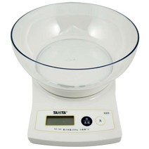 홈베이킹 가정용 일본의 TANITA/BELIDA 소형 전자식 주방 저울 KD-160 밥솥, [1] 밝은 회색