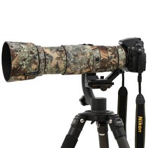 니콘 AF-s 200-500mm F5.6 망원렌즈 방수커버, 방수 소재 그린 정글  14