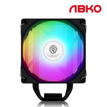 앱코 NCORE AUTO RGB 쿨러 블랙 CL120
