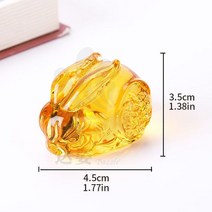 인테리어소품 홈장식 크리스탈 토끼 대형 거실 조디악 액세서리 친구 생일 선물, 18 S-D_01 As Picture