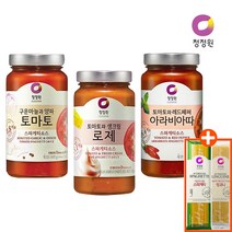 청정원 토마토 스파게티소스 600g x1개 + 로제 스파게티소스600g 아라비아따 x1개+ 면500g 증정, 3개, 600ml