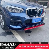 bmw x4 바디킷 바디 키트 스포일러 2018-2020 for x3 g01 g02 abs 리어 립 리어, 발크와 레드