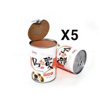 오션 독한맛 캔 375g X5 / 소고기와닭고기 통조림, 1, 본상품선택