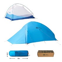 모비가든 캠핑 텐트 2-3인용 초경량, 파란색 1인