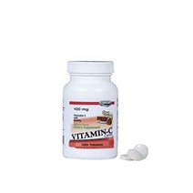 비타민C 어린이와 성인을 위한 란다우 100mg 씹을 수 있는 비타민 C 캔디 – 아세롤라가 포함된 간편한 보충제 코셔 & 메이드 인 미국 맛있는 베리 맛 100알