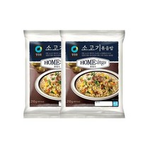 청정원 엄마손맛 맞벌이 우리가족 호밍스 소고기볶음밥 210g x2개 자취템 캠핑 여행 점심 탕비실 쟁여템 야식 홈파티 간편식 혼밥 식단관리 체중조절, 28세트