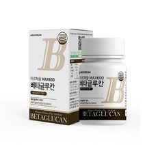 아르채움 MAX600 베타글루칸 36g, 60정, 1개