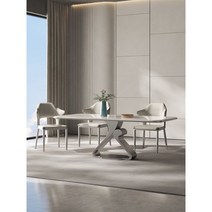 이태리세라믹식탁 수입 명품식탁 가정용식탁, 160x90x75cm, 아이보리 화이트