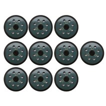 사포 샌더 샌딩기10X 8 구멍 기초 궤도 샌더 Makita 743081-8 Bo5030 Mt922, 01 blacksilver